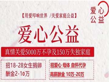 濉溪捐卵助孕生子 爱心志愿者招募
